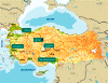 Turquie Carte: le guide de voyage