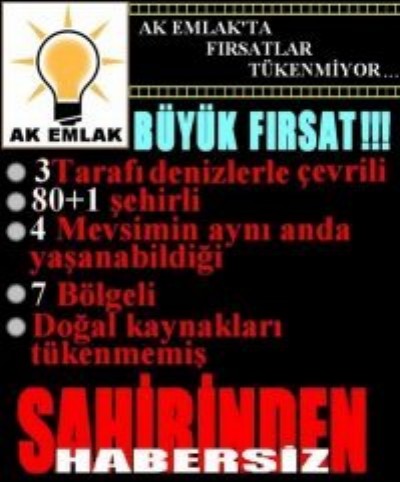 Ak Emlak'tan Byk Fırsat!!!