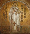 Mozaïek van de Heilige Johannes Chrysostomos