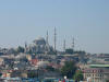 De Süleymaniye-moskee gezien vanaf de Gouden Hoorn