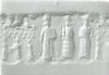 Cylinder seal, ca. 15001350 BC Mitanni