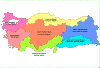 The Seven Regions of Turkey