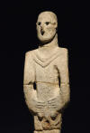 Urfa Man, in the Şanlıurfa Museum; sandstone, 1.80 meters, c. 9,000 BC