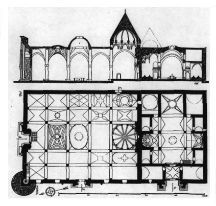 Divrigi Great Mosque and Hospital (1228-29). Plan. Ó Albert Gabriel