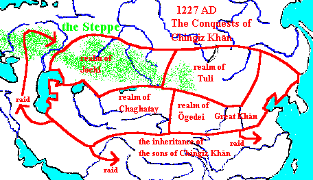 the conquests of chingiz khan, mongols