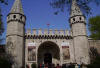 De Keizerlijke poort van het Topkapı-paleis